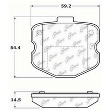 Load image into Gallery viewer, StopTech Street Touring 06-09 Chevrolet Corvette Z06 Front Brake Pads
