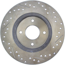 Load image into Gallery viewer, StopTech Slotted &amp; Drilled Sport Brake Rotor
