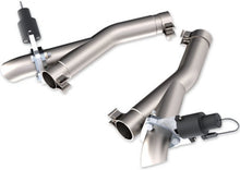 Load image into Gallery viewer, QTP 11-18 Dodge Durango 5.7L 2.5in 304SS Aggressor Cutout Dual Mid Pipes
