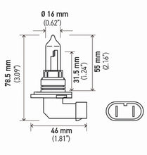 Load image into Gallery viewer, Hella Bulb 9005/Hb3 12V 65W P20D T4 Sb
