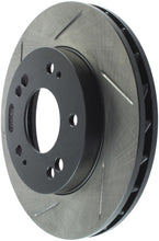 Load image into Gallery viewer, StopTech Power Slot 4/89-00 Mitsubishi Eclipse GST / 2/98-01 Galant 4 cyl Slotted Right Front Rotor
