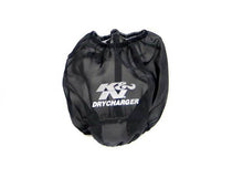 Load image into Gallery viewer, K&amp;N Black Drycharger Round Tapered Air Filter Wrap
