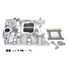 Load image into Gallery viewer, Edelbrock Performer Pontiac Polished Manifold

