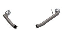 Load image into Gallery viewer, QTP 14-15 Chevrolet Camaro SS 6.2L 304SS Eliminator Muffler Delete Axle Back Exhaust w/4.5in Tips
