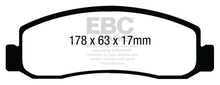 Load image into Gallery viewer, EBC 11 Ford F250 (inc Super Duty) 6.2 (2WD) Greenstuff Front Brake Pads
