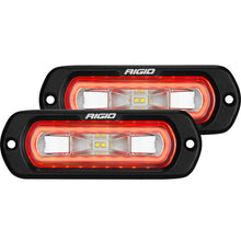 Load image into Gallery viewer, Rigid Industries SR-L Series Flush Mount LED Spreader Pair w/ Red Halo - Universal
