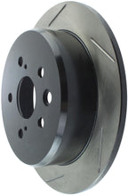 Load image into Gallery viewer, StopTech Power Slot 06-10 Lexus IS250 Rear Right Slotted Rotor
