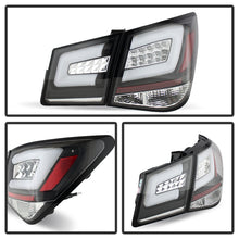 Load image into Gallery viewer, Spyder Chevy Cruze 2011-2014 Light Bar LED Tail Lights Black ALT-YD-CCRZ11-LBLED-BK
