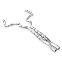 Load image into Gallery viewer, Stainless Works 2015-16 Mustang GT 3in Catback X-Pipe Retro Chambered Mufflers 3in Cores
