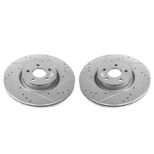 Load image into Gallery viewer, Power Stop 12-18 Volvo S60 Front Evolution Drilled &amp; Slotted Rotors - Pair
