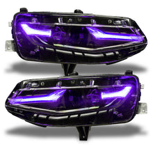 Load image into Gallery viewer, Oracle 19-21 Chevy Camaro LS/LT RGB+A Headlight DRL Upgrade Kit - ColorSHIFT w/ 2.0 Controller
