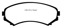Load image into Gallery viewer, EBC 92-93 Mazda MPV 2.6 2WD Ultimax2 Front Brake Pads
