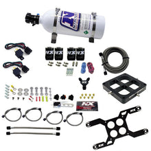 Load image into Gallery viewer, Nitrous Express Dominator Dual Stage Billet Crossbar Nitrous Kit (50-300 &amp; 100-500HP) w/5lb Bottle
