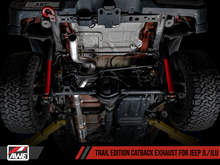 Load image into Gallery viewer, AWE Tuning 2018+ Jeep Wrangler JL/JLU 3.6L Trail Edition Cat-Back Exhaust
