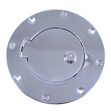 Load image into Gallery viewer, Rugged Ridge 97-06 Jeep Wrangler TJ Stainless Steel Locking Gas Cap Door
