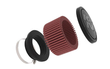 Load image into Gallery viewer, K&amp;N Universal Clamp-On Air Filter 2.25in Flange ID 3.5in OD 2in Height
