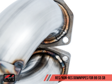 Load image into Gallery viewer, AWE Tuning Audi B9 S5 Sportback Touring Edition Exhaust - Non-Resonated (Black 102mm Tips)
