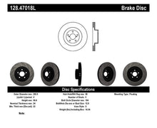 Load image into Gallery viewer, StopTech 02-10 WRX Drilled Left Front Rotor

