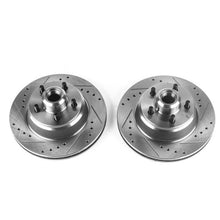 Load image into Gallery viewer, Power Stop 76-79 Chrysler Cordoba Front Evolution Drilled &amp; Slotted Rotors - Pair
