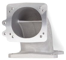 Load image into Gallery viewer, Edelbrock High Flow Intake Elbow 95mm Throttle Body to Square-Bore Flange As-Cast Finish
