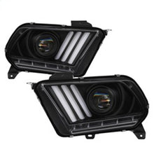 Load image into Gallery viewer, Spyder Ford Mustang 10-13 Projector Headlights - HID Model Only - Black PRO-YD-FM2010V2-HID-BK
