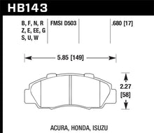 Load image into Gallery viewer, Hawk Acura / Honda / Isuzu DTC-30 Race Front Brake Pads
