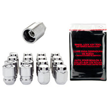 Load image into Gallery viewer, McGard 5 Lug Hex Install Kit w/Locks (Cone Seat Nut) M12X1.25 / 13/16 Hex / 1.28in. Length - Chrome
