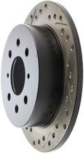 Load image into Gallery viewer, StopTech 90-96 Acura Integra / 97-01 Integra (Exc. Type R) Slotted &amp; Drilled Right Rear Rotor
