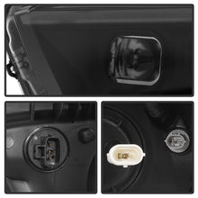 Load image into Gallery viewer, xTune 16-18 Toyota Tacoma SR/SR5 DRL Proj Headlights w/Turn Signal - Blk Smk (PRO-JH-TTA16-SR-BSM)
