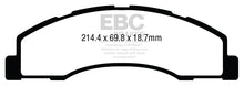 Load image into Gallery viewer, EBC 08+ Ford Econoline E150 4.6 Greenstuff Front Brake Pads
