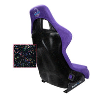 Load image into Gallery viewer, NRG FRP Bucket Seat PRISMA Edition W/ pearlized Back Purple Alcantara - Large
