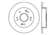 Load image into Gallery viewer, StopTech 06-07 Acura CSX (Canada) / 06-09 Honda Civic / 97-01 Prelude Drilled Left Rear Rotor
