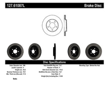 Load image into Gallery viewer, StopTech 05-10 Ford Mustang Slotted &amp; Drilled Left Rear Rotor
