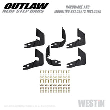 Load image into Gallery viewer, Westin 14-18 Chevrolet/GMC Silv/Seirra 1500 Double Cab Outlaw Nerf Step Bars
