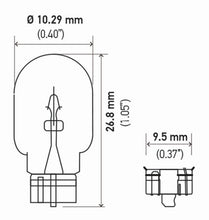 Load image into Gallery viewer, Hella Bulb 2821 12V 3W W21X95D T325 E1 (2)
