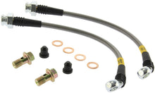 Load image into Gallery viewer, StopTech 90-96 Nissan 300ZX Stainless Steel BBK Rear Brake Lines
