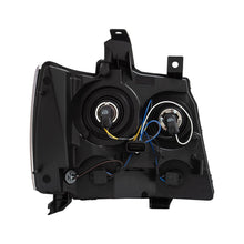 Load image into Gallery viewer, ANZO 2007-2014 Chevrolet Tahoe/Suburban Crystal Headlights Black
