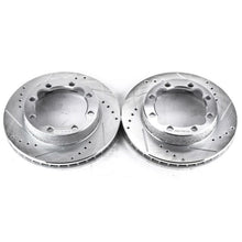 Load image into Gallery viewer, Power Stop 94-99 Chevrolet K1500 Suburban Front Evolution Drilled &amp; Slotted Rotors - Pair
