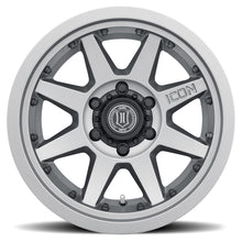 Load image into Gallery viewer, ICON Rebound Pro 17x8.5 6x5.5 0mm Offset 4.75in BS 106.1mm Bore Titanium Wheel
