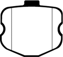Load image into Gallery viewer, EBC 06-08 Chevrolet Corvette (C6) 7.0 (Z06) Yellowstuff Rear Brake Pads
