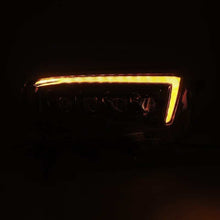 Load image into Gallery viewer, AlphaRex 10-13 Toyota 4Runner NOVA LED Proj Headlights Plank Style Alpha Black w/Seq Signal/DRL
