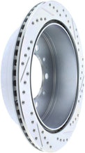 Load image into Gallery viewer, StopTech Select Sport 13-17 Toyota Land Cruiser Drilled / Slotted Rear Passenger-Side Brake Rotor
