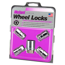 Load image into Gallery viewer, McGard Wheel Lock Nut Set - 4pk. (Cone Seat) 7/16-20 / 3/4 Hex / 1.46in. Length - Chrome
