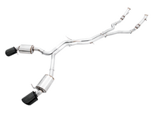Load image into Gallery viewer, AWE Tuning Audi B9 RS5 Touring Edition Exhaust - w/ Diamond Black RS Tips
