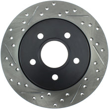 Load image into Gallery viewer, StopTech 12-15 Ford Focus w/ Rear Disc Brakes Rear Right Slotted &amp; Drilled Rotor
