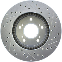 Load image into Gallery viewer, StopTech Select Sport 97-01 Acura Integra Sport Drilled &amp; Slotted Right Rotor

