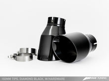 Load image into Gallery viewer, AWE Tuning BMW F10 M5 Touring Edition Axle-Back Exhaust Diamond Black Tips
