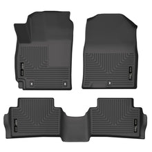 Load image into Gallery viewer, Husky Liners 18-22 Hyundai Kona WeatherBeater Front &amp; 2nd Seat Floor Liners - Black

