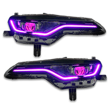 Load image into Gallery viewer, Oracle 19-21 Chevy Camaro SS/RS RGBW+A Headlight DRL Upgrade Kit - ColorSHIFT w/ Simple Controller
