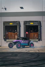 Load image into Gallery viewer, Rigid Industries x SHREDDY 360-Series 4in Lights w/Wt Bcklght (2) + 6 Covers (2 Pink/2 Teal/2 Blk)
